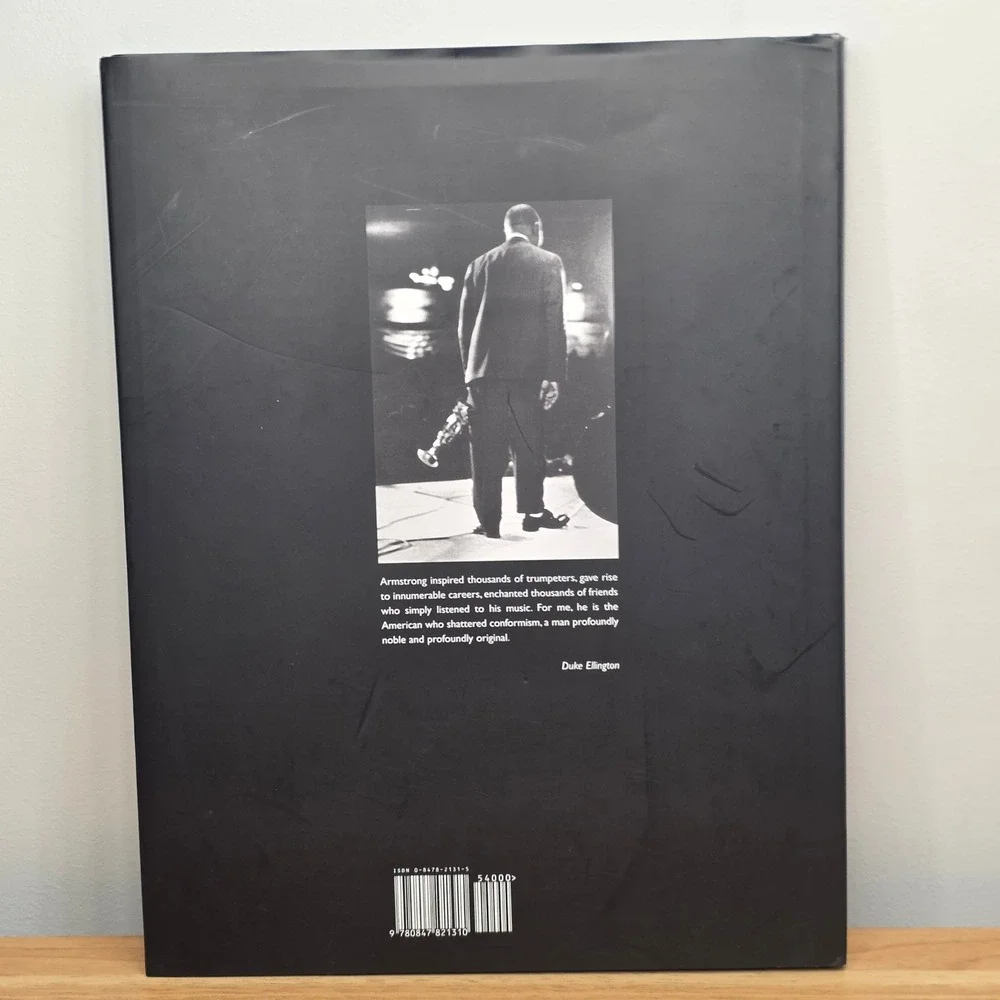 Louis Armstrong By Michel Boujut‎ Interview with Wynton Marsalis Hardcover Book